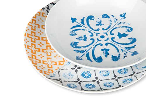 Excelsa Maioliche Zestaw Obiadowy, Wielokolorowy, 18 Szt. - obrazek 5