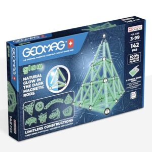 Geomag Glow Recykld Zestaw magnetycznych budowli