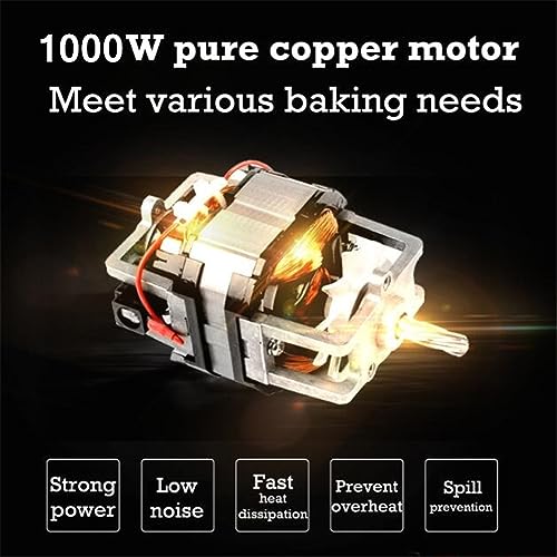 Mikser stojący Robot kuchenny Blender do ciasta 1000 W 4 - obrazek 2