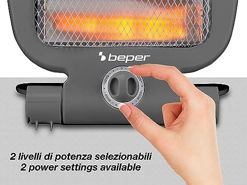 BEPER P203PAN001 grzejnik kwarcowy 800 W niskie zużycie - obrazek 5