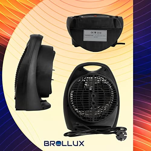 BROLLUX grzejnik elektryczny 2000W przenośny termowentylator VO-W nagr - obrazek 3