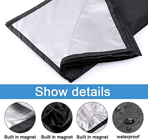 Osłona przedniej szyby samochodu, magnetyczna osłona przedniej szyby s - obrazek 3