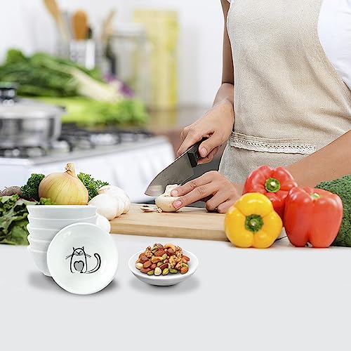 BigNoseDeer Urocze naczynie na sos z kotem - obrazek 5