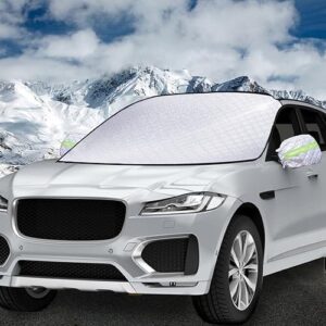 Zimowa osłona przedniej szyby samochodowej ochrona przed