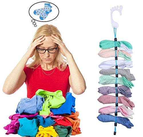 2 sztuki organizera do prania skarpetek łatwe klipsy i - obrazek 5