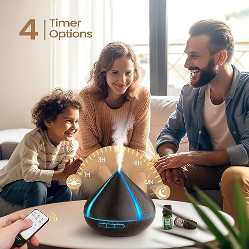 Dyfuzor olejków eterycznych 500 ml z zestawem - obrazek 6