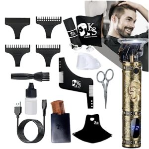 Profesjonalny trymer do brody i włosów - precyzja, szybkie ładowanie, przenośny, niezwykłe wzornictwo, mocny silnik