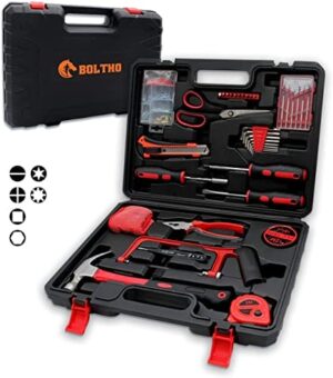 BOLTHO 135-częściowy zestaw narzędzi do prac domowych zestaw