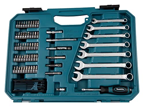 Makita E-06616 120 Piece Maintenance Set Blue/Black - obrazek 5