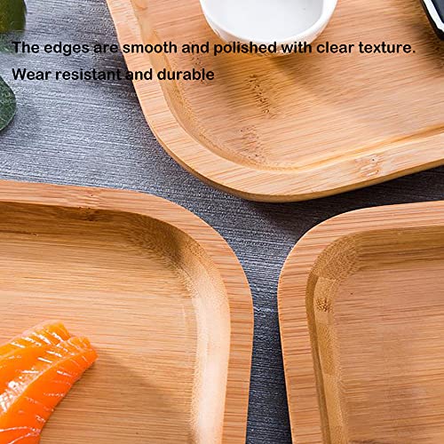 Bambusowa taca na herbatę dekoracyjna taca do serwowania - obrazek 5