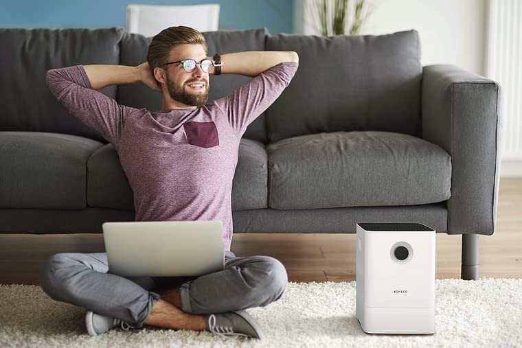 BONECO oczyszczacz powietrza z funkcją nawilżania W200 - niezwykle wyd - obrazek 2