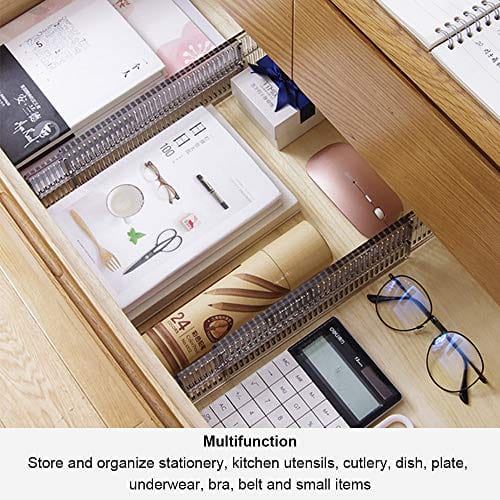 Baffect Przegrody do szuflady 4 sztuki organizery do szuflad - obrazek 4