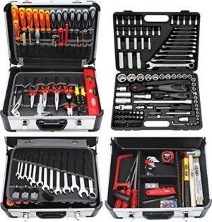 Famex 419-43 Professional Aluminium Tool Box with