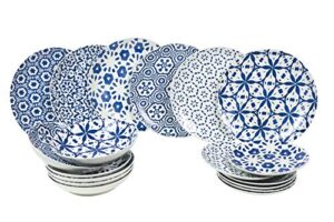 Zastawa stołowa Dark Bokumer 18-częściowa