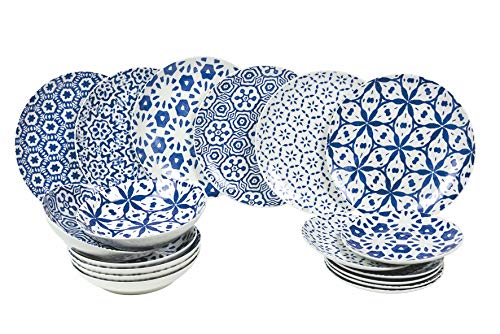 Zastawa stołowa Dark Bokumer 18-częściowa