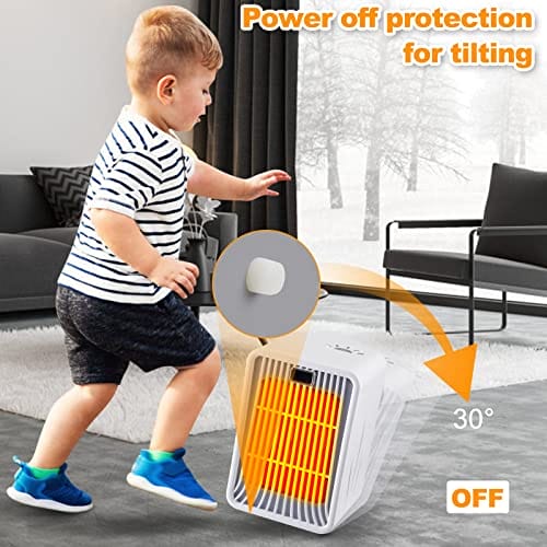 Blisstaar termowentylator z termostatem zabezpieczenie przed - obrazek 6