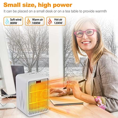 Blisstaar termowentylator z termostatem zabezpieczenie przed - obrazek 7