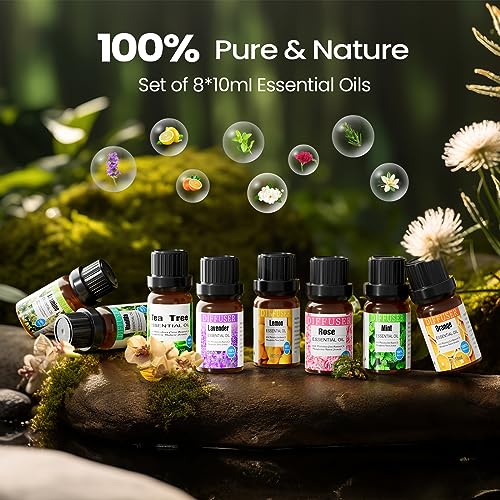 Dyfuzor olejków eterycznych 500 ml z zestawem - obrazek 3