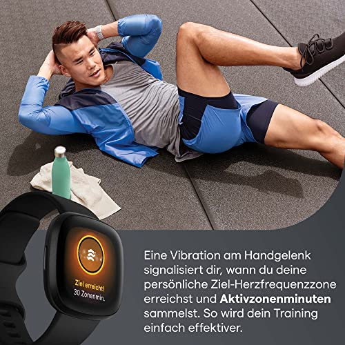 Fitbit Versa 3 – smartwatch zdrowia z długą żywotnością baterii, wbudowanym systemem GPS i monitorowaniem tętna - obrazek 4