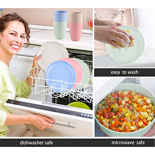 Zestaw plastikowych talerzy i misek - zdrowa i trwała zastawa stołowa dla całej rodziny - obrazek 5