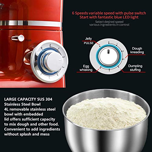 Wielofunkcyjny robot cukierniczy miska ze stali nierdzewnej - obrazek 4