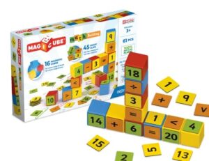 Geomag Magicube Math Building Clips Magnetyczne gry dla