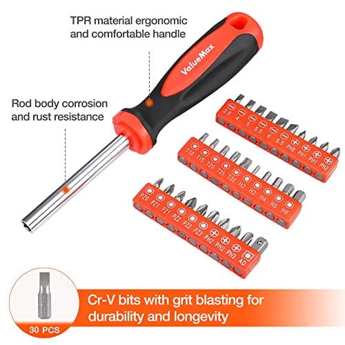 ValueMax - Zestaw narzędzi z torbą na narzędzia robocze, przenośny zes - obrazek 8