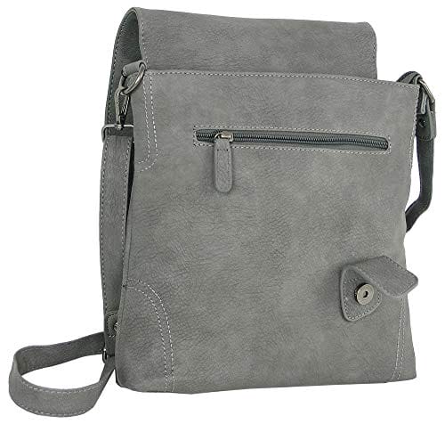 Bag Street - damska torebka z zapięciem magnetycznym i zamkiem błyskaw - obrazek 3