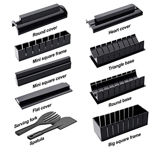 Zestaw do sushi Maker 10-częściowy kompletny zestaw do sushi - obrazek 7