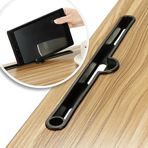 COM-FOUR® Stól do serwowania lózek - nowoczesny stolik kolanowy - skla - obrazek 4