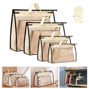 YAANBUNB 4 szt. przezroczysty organizer do przechowywania 4