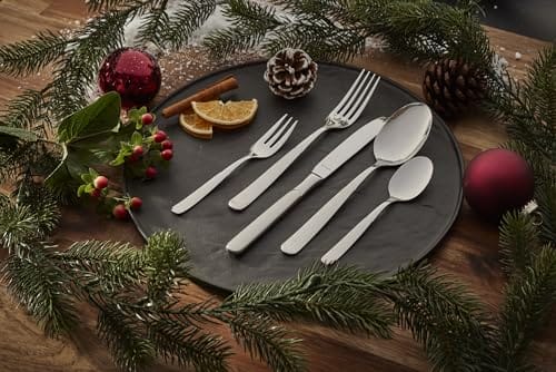 Amefa SATINA zestaw sztućców dla 12 osób, 60-częściowy, nadają się do - obrazek 3