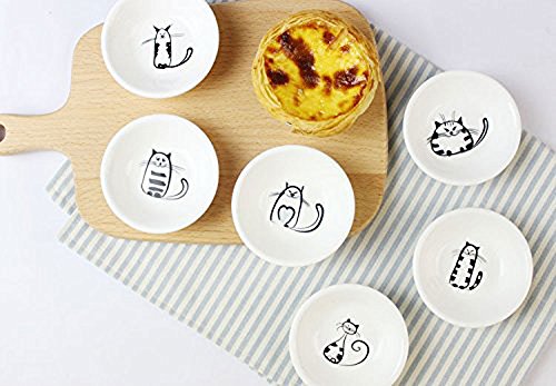 BigNoseDeer Urocze naczynie na sos z kotem - obrazek 6