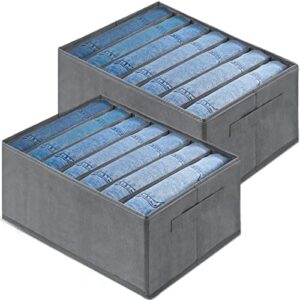 TENXSNUG Organizer na ubrania 2 sztuki składane pudełka do