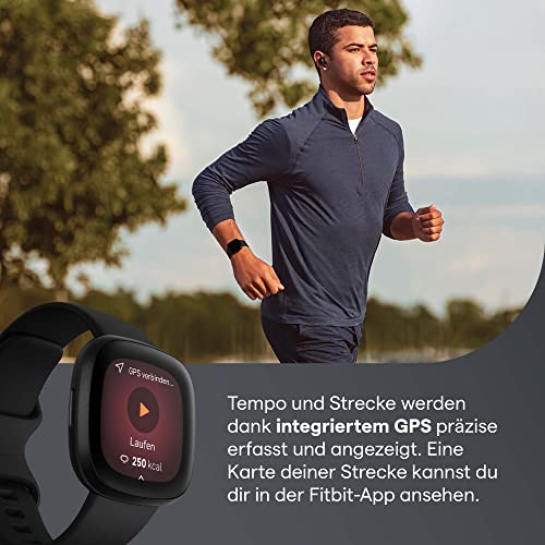 Fitbit Versa 3 – smartwatch zdrowia z długą żywotnością baterii, wbudowanym systemem GPS i monitorowaniem tętna - obrazek 6