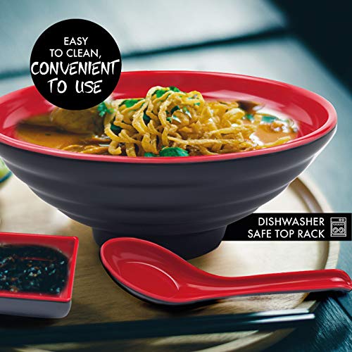 Goliber Balibetov zestaw misek do ramenu, zawiera melaminowe miski ram - obrazek 3