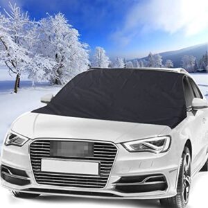WOKICOR Osłona przedniej szyby samochodowej na zimę osłona
