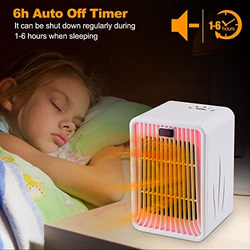 Blisstaar termowentylator z termostatem zabezpieczenie przed - obrazek 5