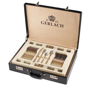 Gerlach Valor Zestaw sztućców dla 12 osób do mycia w zmywarce Sztućce