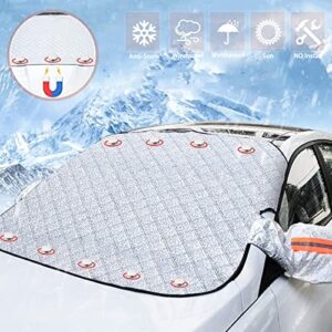 Osłona przedniej szyby samochodu, ochrona przedniej szyby zimowej, pla