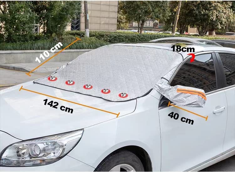 Osłona przedniej szyby ochrona przed słońcem osłona - obrazek 7