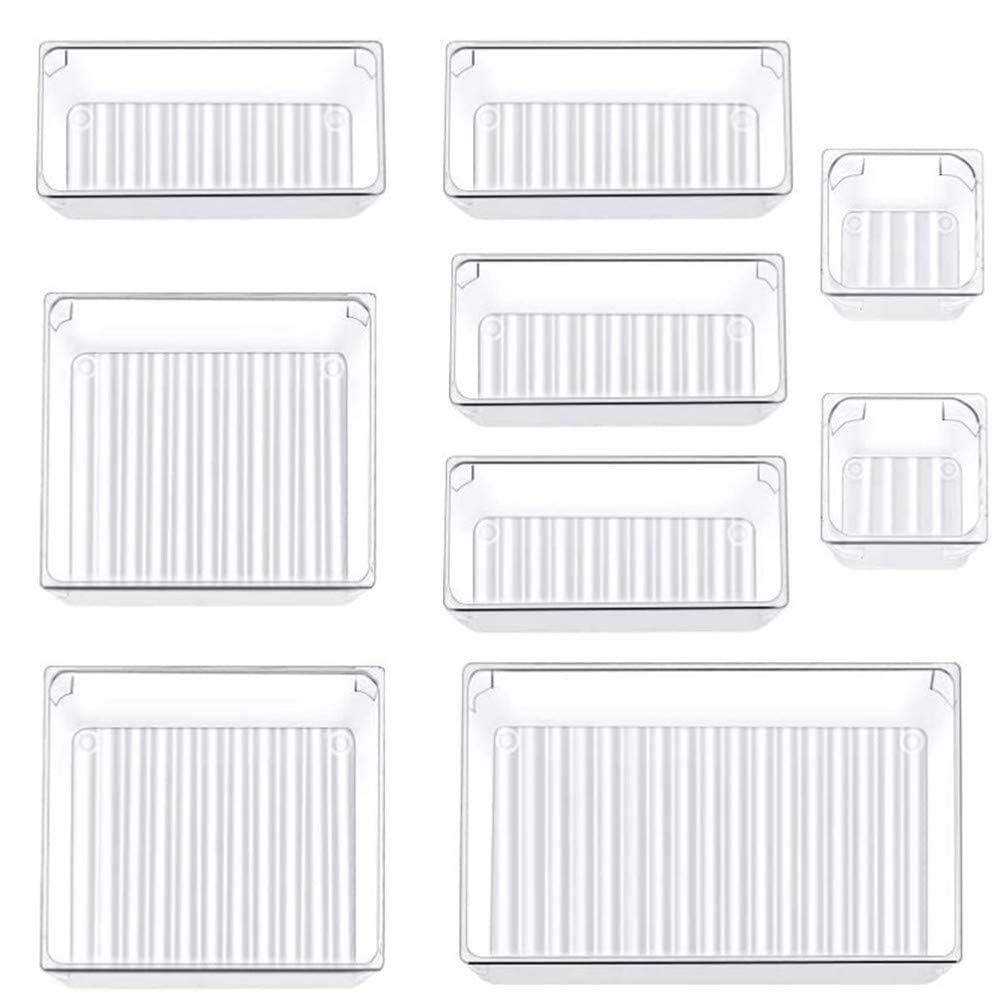 Siundam 9 sztuk oddzielnych organizerów z szufladami w 4