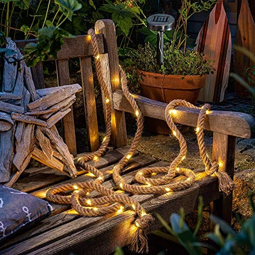 Auraglow Zasilana energią słoneczną 60 żarówek LED, dekoracyjna lampa - obrazek 6