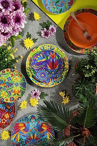 Excelsa Mexican Flowers - Serwis Płyty 18 sztuk porcelany - obrazek 3