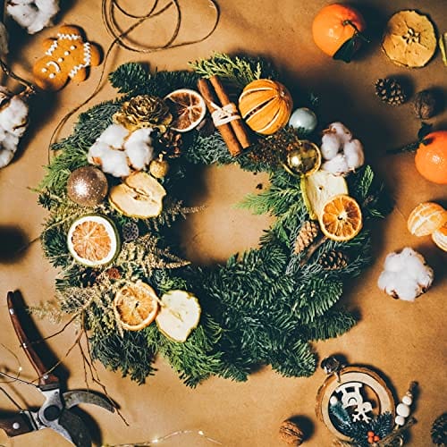 50 sztuk suszonych plasterków pomarańczy dekoracja naturalna dekoracja Boże Narodzenie wieniec adwentowy wieniec bożonarodzeniowy bukiet adwentowy Potpourri - obrazek 7