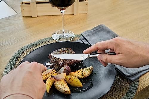 Zwilling Steak Besteck Set, 12-teilig Holz-Box, 6 Steakmesser - 6 Stea - obrazek 4
