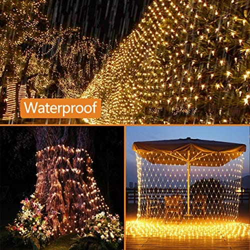 204 diody LED, siatka świetlna na na zewnątrz, 3 m x 2 m, wodoodporna - obrazek 5