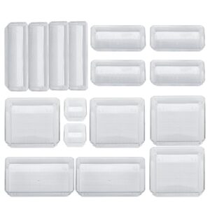 Mkitnvy 16 sztuk oddzielnych organizerów do szuflad