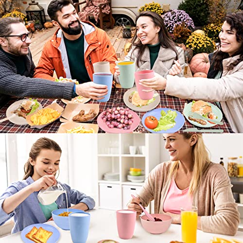 Zestaw plastikowych talerzy i misek - zdrowa i trwała zastawa stołowa dla całej rodziny - obrazek 6