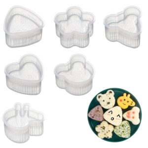 Zingking 6 sztuk narzędzi do sushi - łatwe przygotowanie sushi w domu